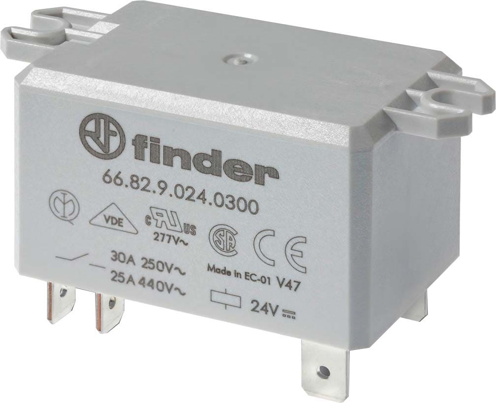 FINDER S.P.A. - FIN668290121300 RELE DI POTENZA 2 CONTATTI 30A