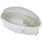 FANTON SRL - FME62720 PLAF.MIDI OVALE IP65-60W-E27 BI