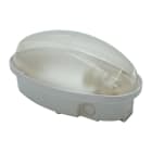 FANTON SRL - FME62722 PLAF.MIDI OVALE IP65-60W-E27 GR