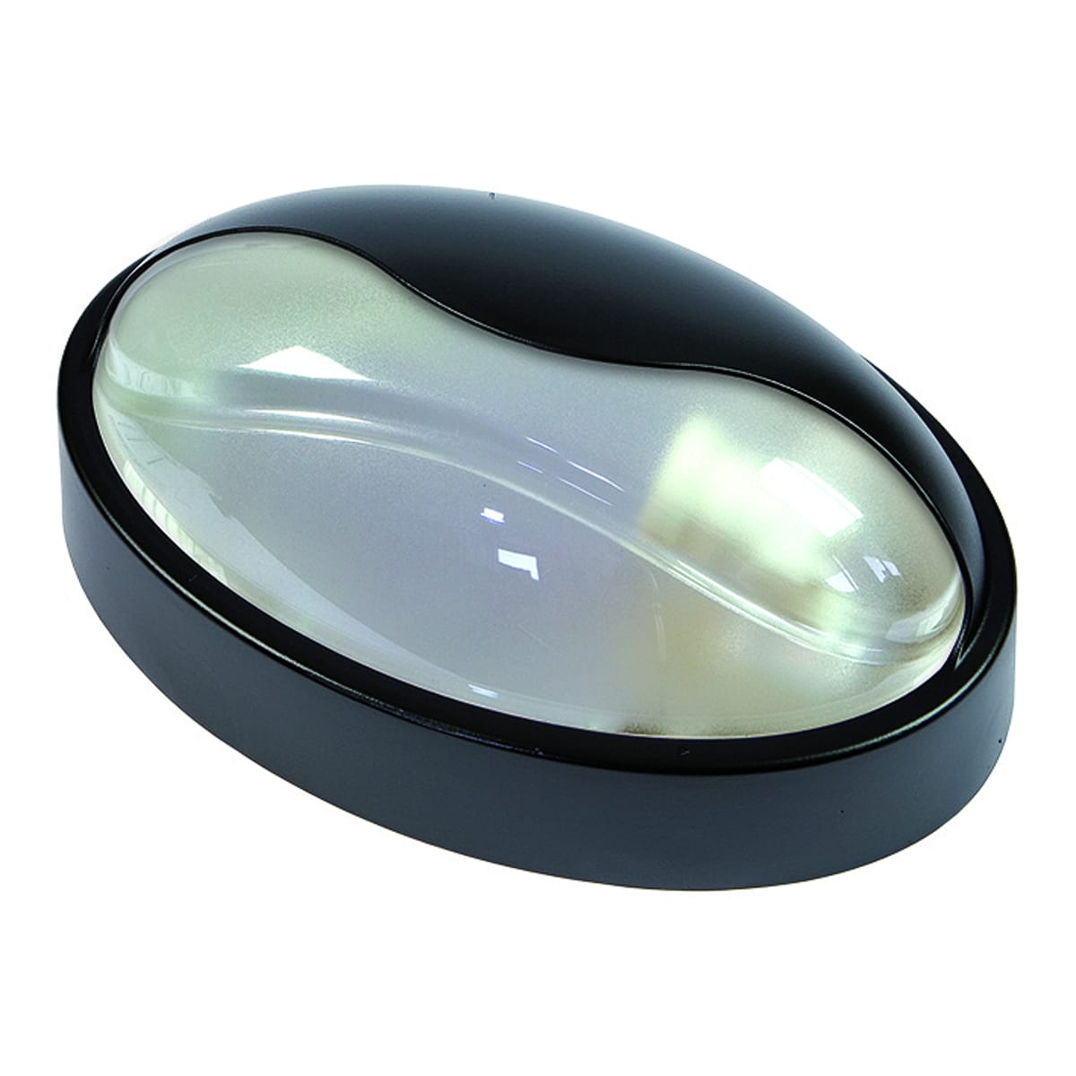 FANTON SRL FME62741-C PLAF.MAXI OVALE IP65-100W-E27+PALPEB. NE
