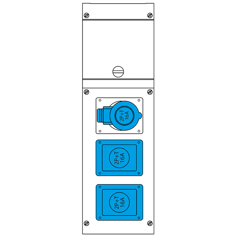 SCAME PARRE SPA SCA630.3006-362 QUADRO DISTR. PORTATILE BLOCK3