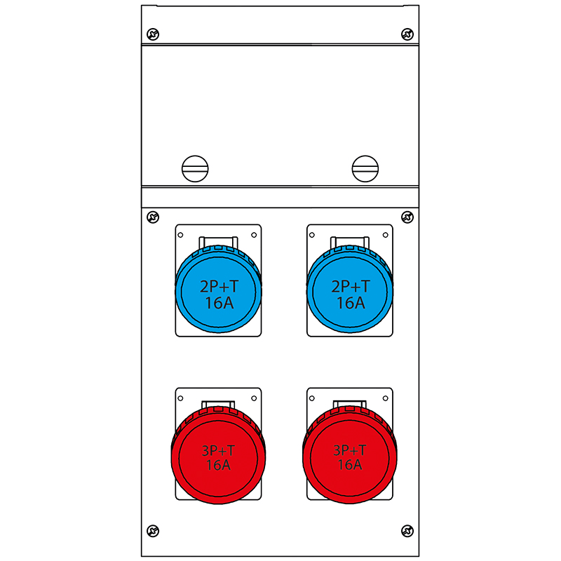 SCAME PARRE S.P.A. - SCA630.4506-1060 QUADRO DISTR. PORTATILE BLOCK4