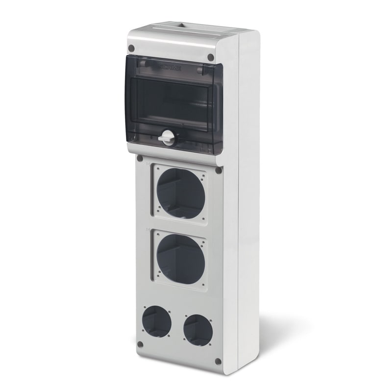 SCAME PARRE SPA SCA632.3520-000 QUADRO VUOTO BLOCK3 FORI X PRESE 4(2+2)