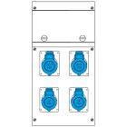 SCAME PARRE SPA - SCA632.4009-015 QUADRO DISTR. DA PARETE BLOCK4