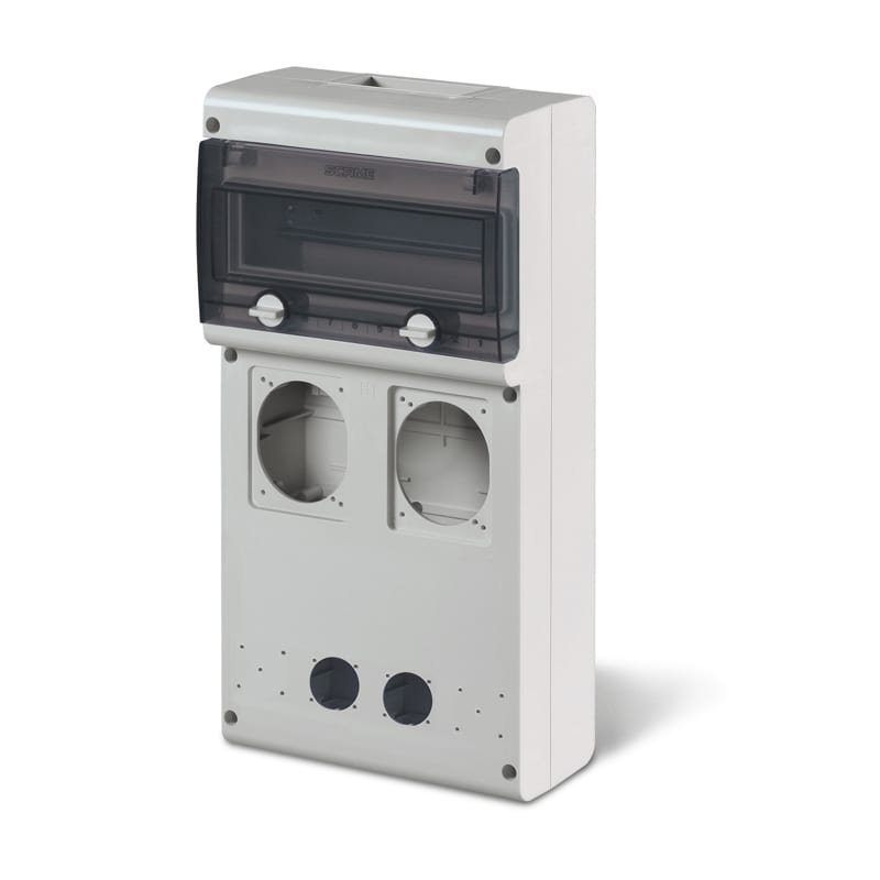 SCAME PARRE SPA SCA632.4530-000 QUADRO VUOTO BLOCK4 FORI X PRESE 6 (2+4)