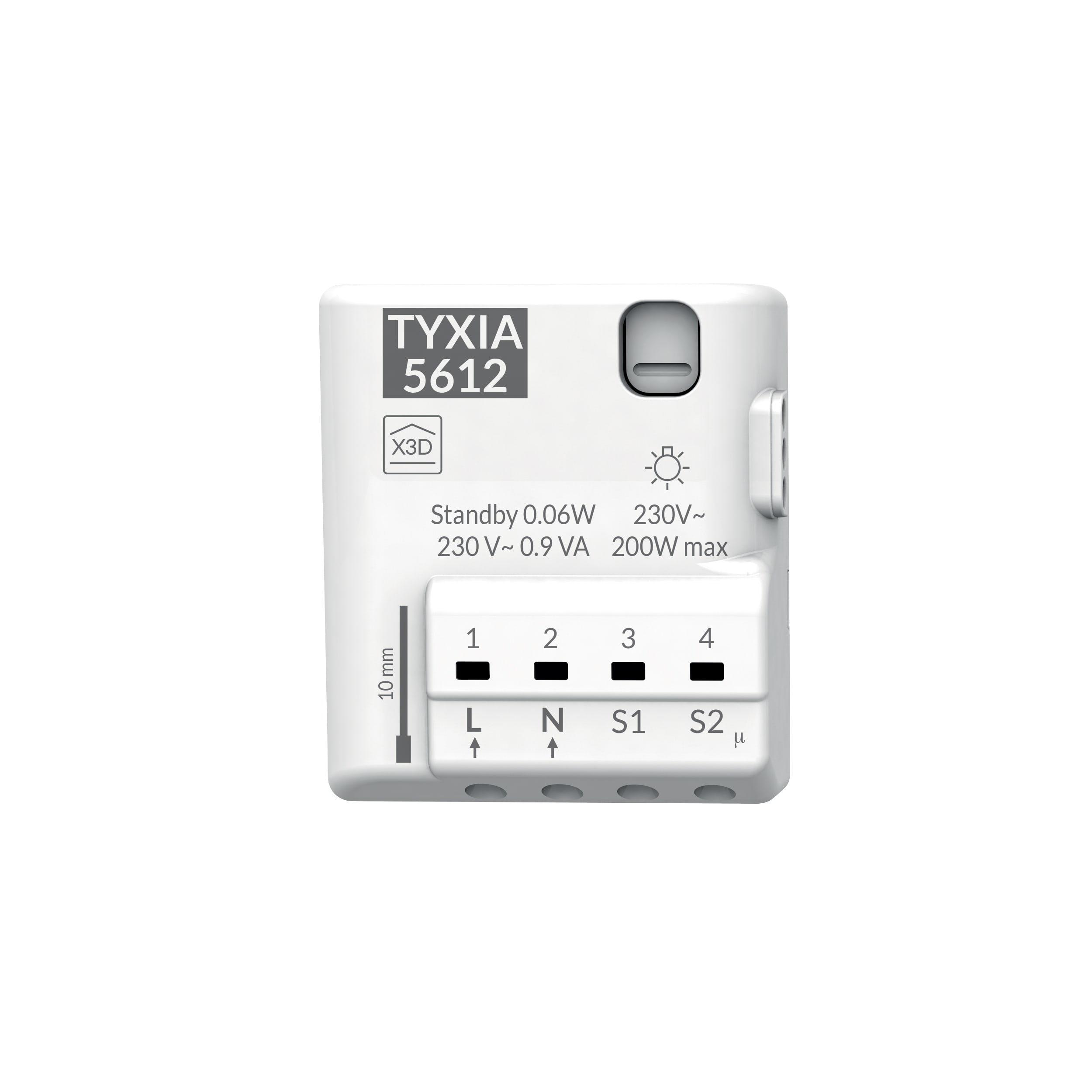 DELTA DORE SRL DDR6351906 TYXIA 5612 NANOMODUL RICEV 2 USCITE 220V