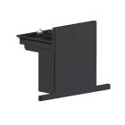 LINEA LIGHT (ILED) - ILD81003 TAPPO DI CHIUSURA INCASSO NERO