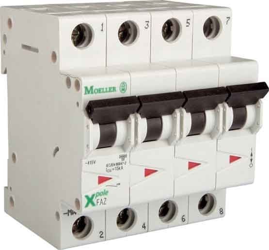 EATON MANIFACTURING - EAO102260 FAZ-D2/3-NA INT.AUT. UL/CSA 3P 2A D 10KA