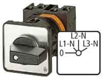 EATON MANIFACTURING - EAO067337 T0-2-15921/E COMM. A CAMME VOLTMETRICO