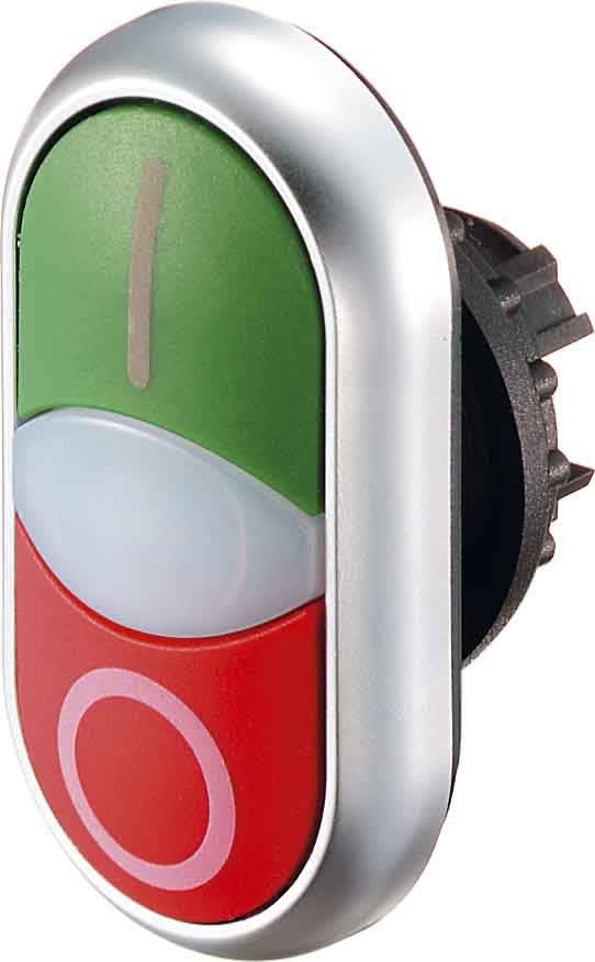 EATON MANIFACTURING - EAO216708 M22-DDL-WS-GB1/GB0 PULS. DOP. LUM.IMP.,B