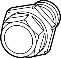 EATON MANIFACTURING - EAO229162 M22-XI RACCORDO M20 PER CUSTODIE