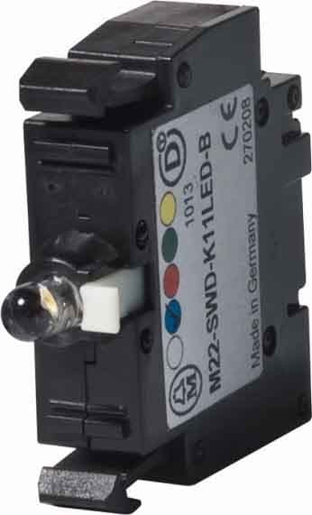 EATON MANIFACTURING - EAO115974 M22-SWD-K11LED-G EL FUNZ 2P LED VERDE FR