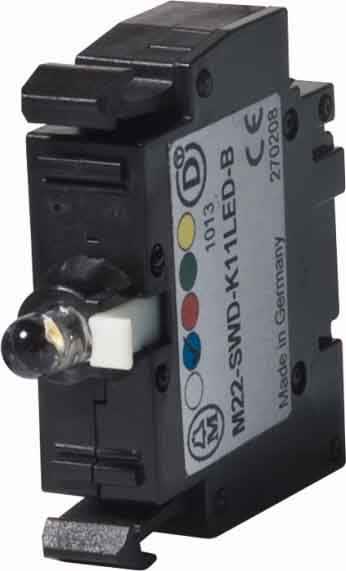 EATON MANIFACTURING - EAO115975 M22-SWD-K11LED-R EL FUNZ 2P LED ROSSO FR