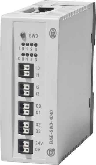EATON MANIFACTURING - EAO116382 EU5E-SWD-4D4D MODULO I/O 4DI 4DO TRANSIS