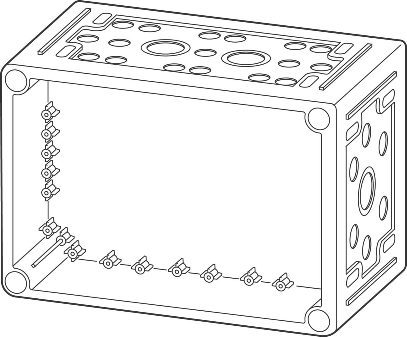 EATON MANIFACTURING - EAO038793 U-CI23E BASE PER CUSTODIA E