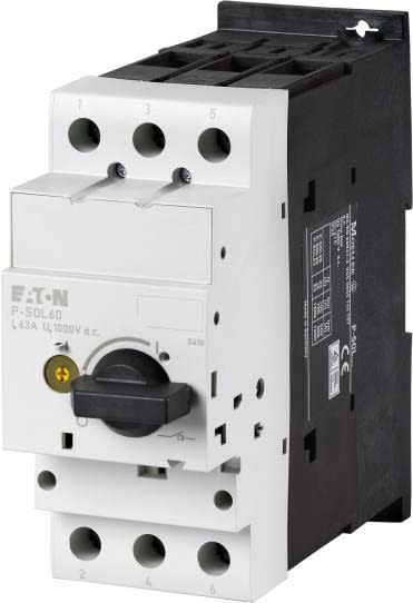EATON MANIFACTURING - EAO120936 P-SOL60 SEZIONATORE DC 60A 1000V DC