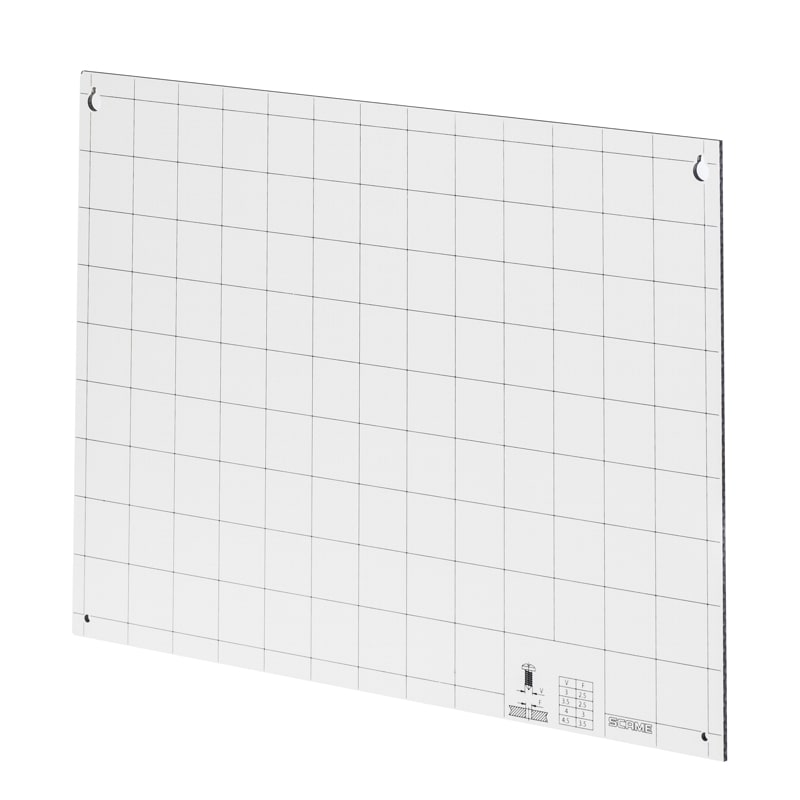 SCAME PARRE SPA SCA655.0024 PIASTRA DI FONDO ISOLANTE EASYBOX MIS.2