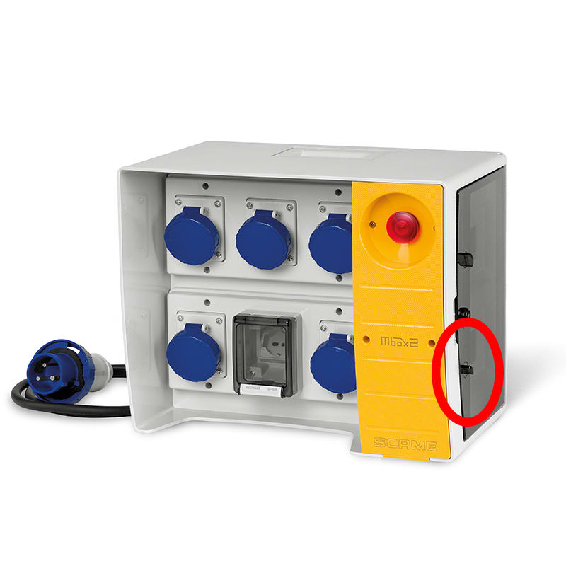 SCAME PARRE S.P.A. - SCA656.0110 KIT RICAMBIO MBOX (MANOPOLA E CHIAVIST.)