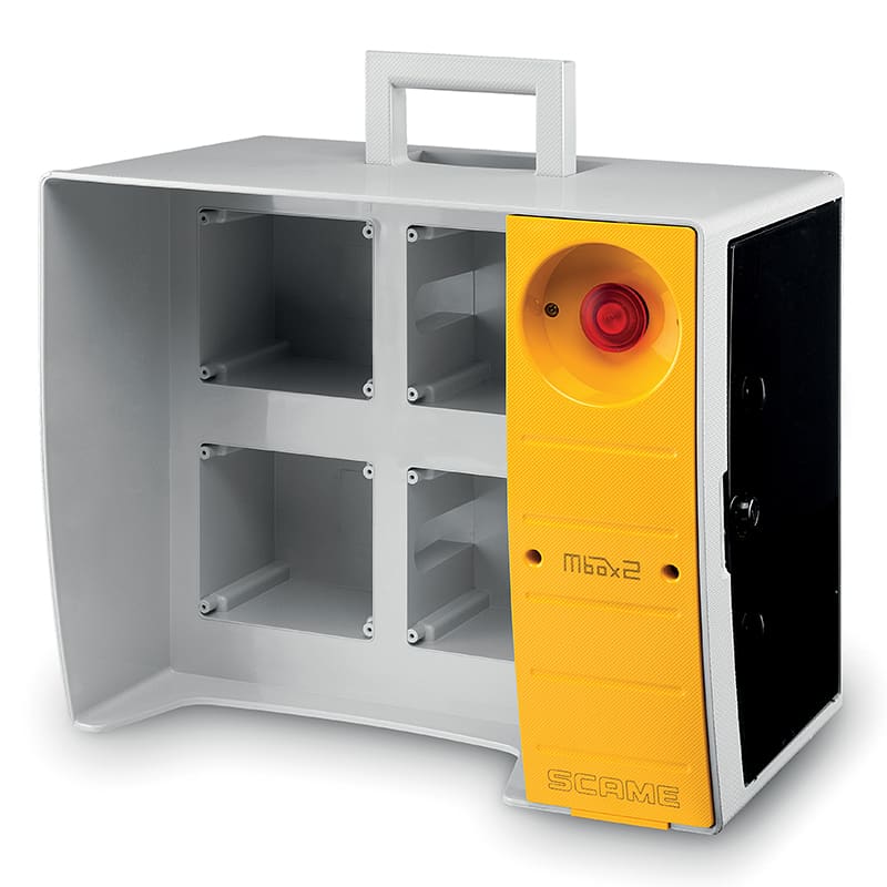 SCAME PARRE S.P.A. - SCA656.0924-000 QUADRO MBOX2 VUOTO X 4 PRESE OMNIA + EM