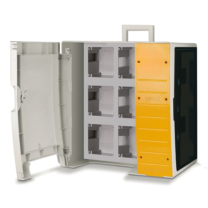 SCAME PARRE S.P.A. - SCA657.0036-000 QUADRO MBOX3 VUOTO PER 6 OMNIA CON PORTA