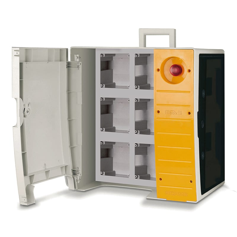 SCAME PARRE SPA SCA657.0936-000 QUADRO MBOX3 VUOTO X 6OMNIA C/PORTA + EM