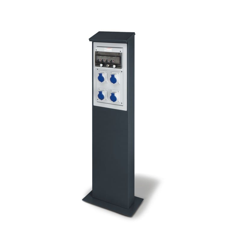 SCAME PARRE SPA SCA659.BA5140-02 COLONNINA KIOSK BLOCK 4X2P+T 16A