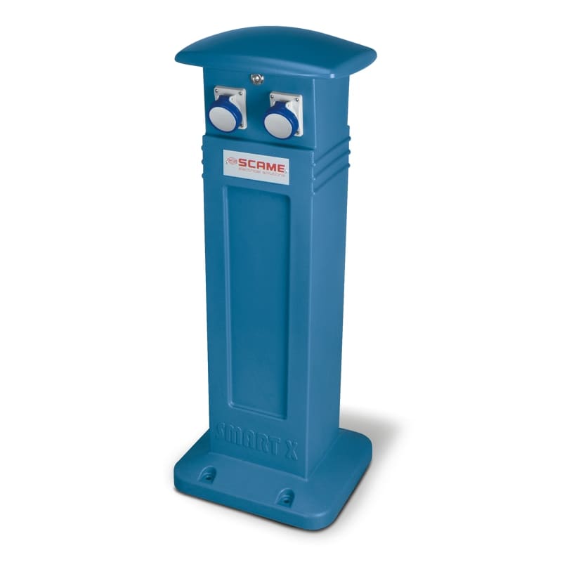 SCAME PARRE S.P.A. - SCA659.SX5140-02 COLONNINA KIOSK SMART X 4BLU OPTIMA
