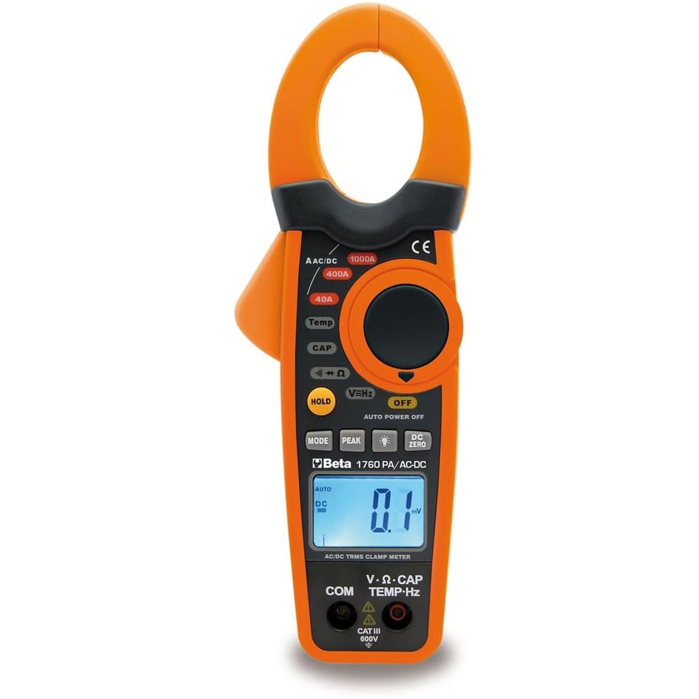 BM SPA BMM017600000 PINZE AMPEROMETRICHE+MULTIMETRO PA/AC-DC