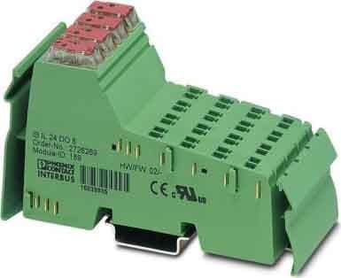 PHOENIX CONTACT - PHC2861289 IB IL 24 DO 8-PAC MODULO DI USCITA DIGIT
