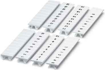 PHOENIX CONTACT - PHC0805810 ZB 4/WH-100:UNBEDRUCKT SIGLATURA STRISCI