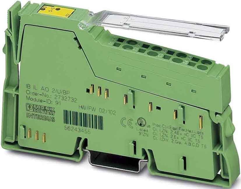 PHOENIX CONTACT - PHC2861467 IB IL AO 2/U/BP-PAC MODULO USCITA ANALOG