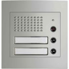 BTICINO - BTI332121 SFERA - FRONTALE PORTER 2 PULS ALLMETALL