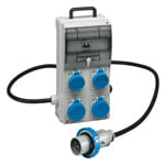 PALAZZOLI - PAL670040 ASC 4 PRESE 16A IP66 TOP TER