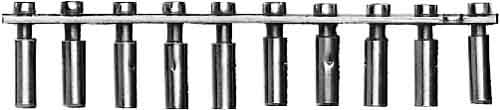 SIEMENS - SIE8WA1838 SBARRA PARALLELO X 10 MORS DOPPI IN