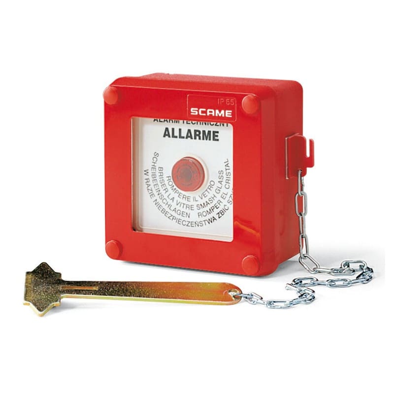 SCAME PARRE S.P.A. - SCA676.35100 CENTRALINO PARETE EMERGENZA C/PULSANTE