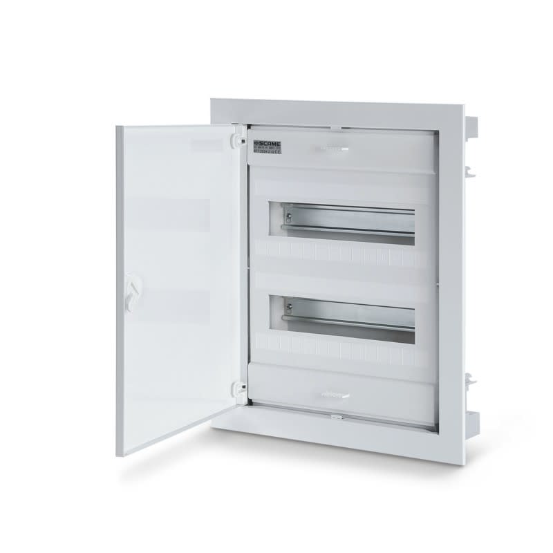 SCAME PARRE S.P.A. - SCA677.2024.1 CENTRALINO FILO MURO 2FILE 24DIN 1MORS.