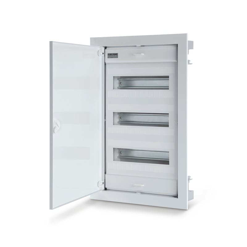 SCAME PARRE S.P.A. - SCA677.3036.2 CENTRALINO FILO MURO 3FILE 36DIN 2MORS.