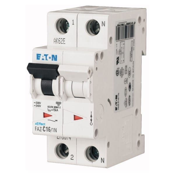 EATON MANIFACTURING - EAO177536 FAZ6-D32/1N INT. MT 6KA 1N D 32A