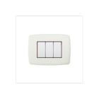 LEGRAND - LEG685601 VELA TONDA-BIANCO STUCCO 3M
