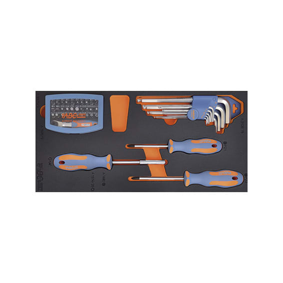 ABC TOOLS SPA ABCN68703000 ASS.DRIVER SYSTEM 44 UTENS.