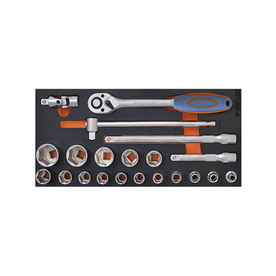 ABC TOOLS SPA - ABCN68708000 ASS.DRIVER SYSTEM 22 UT.ATT.«