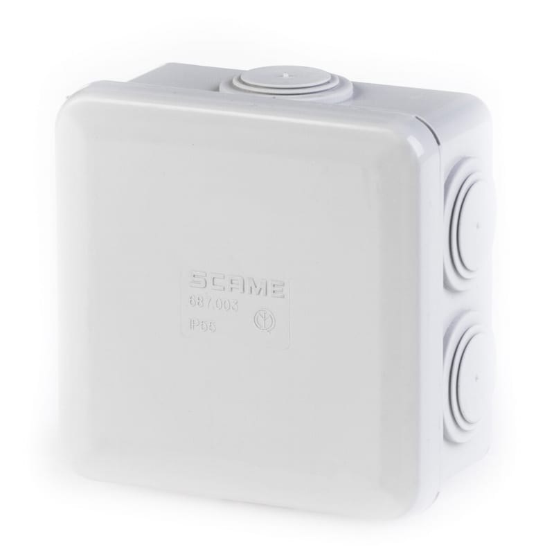 SCAME PARRE S.P.A. - SCA688.003 SCATOLA DER. 80X 80 C/PAS.IP55 CUBIK 960