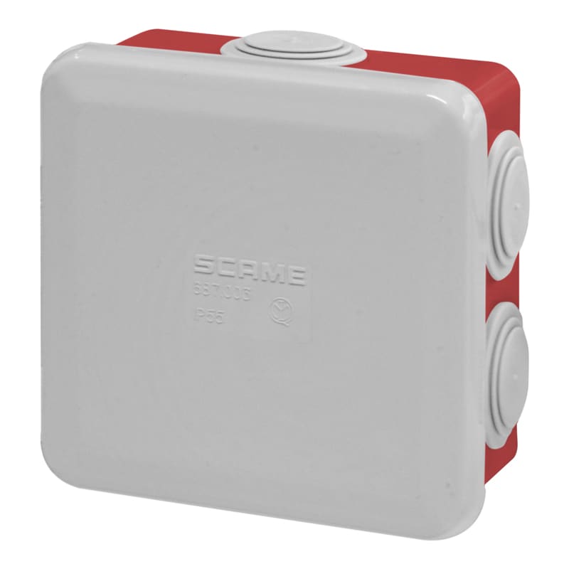 SCAME PARRE S.P.A. - SCA688.003.R SCATOLA DER. 80X 80 C/PAS.IP55 CUBIK 960