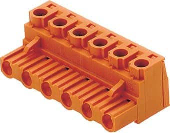 WEIDMULLER WEI1623060000 BLZ 7.62/03/180 SN OR BX