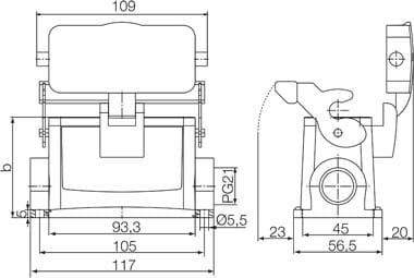 WEIDMULLER WEI1658320000 HDC 16B SDLU 1PG21G