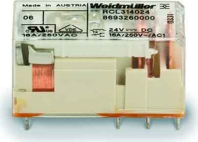WEIDMULLER - WEI8630780000 RT314024 24VDC 1CO
