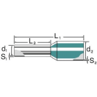 WEIDMULLER - WEI9005900000 H0,75/14T BL BD GSP