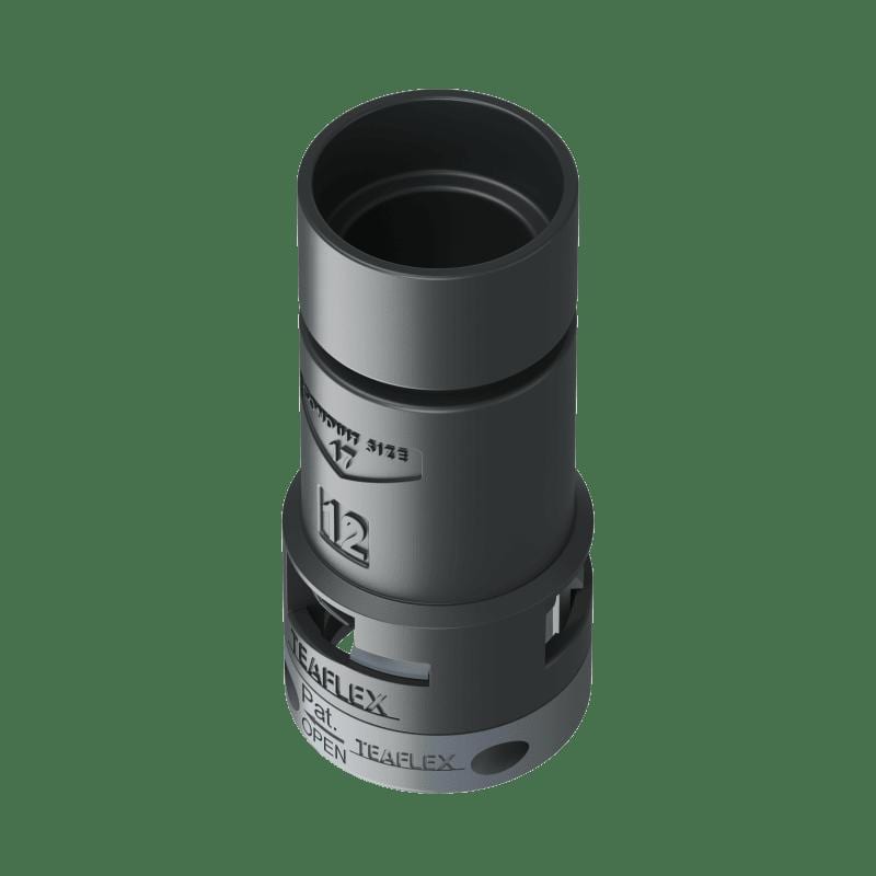 TEAFLEX TEA6BAD1712 RACC.ADATTATORE NERO IP66 1712