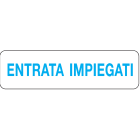 OCMEI SRL - OCM6CR2005 CART.290X80MM ENTRATA IMPIEGATI