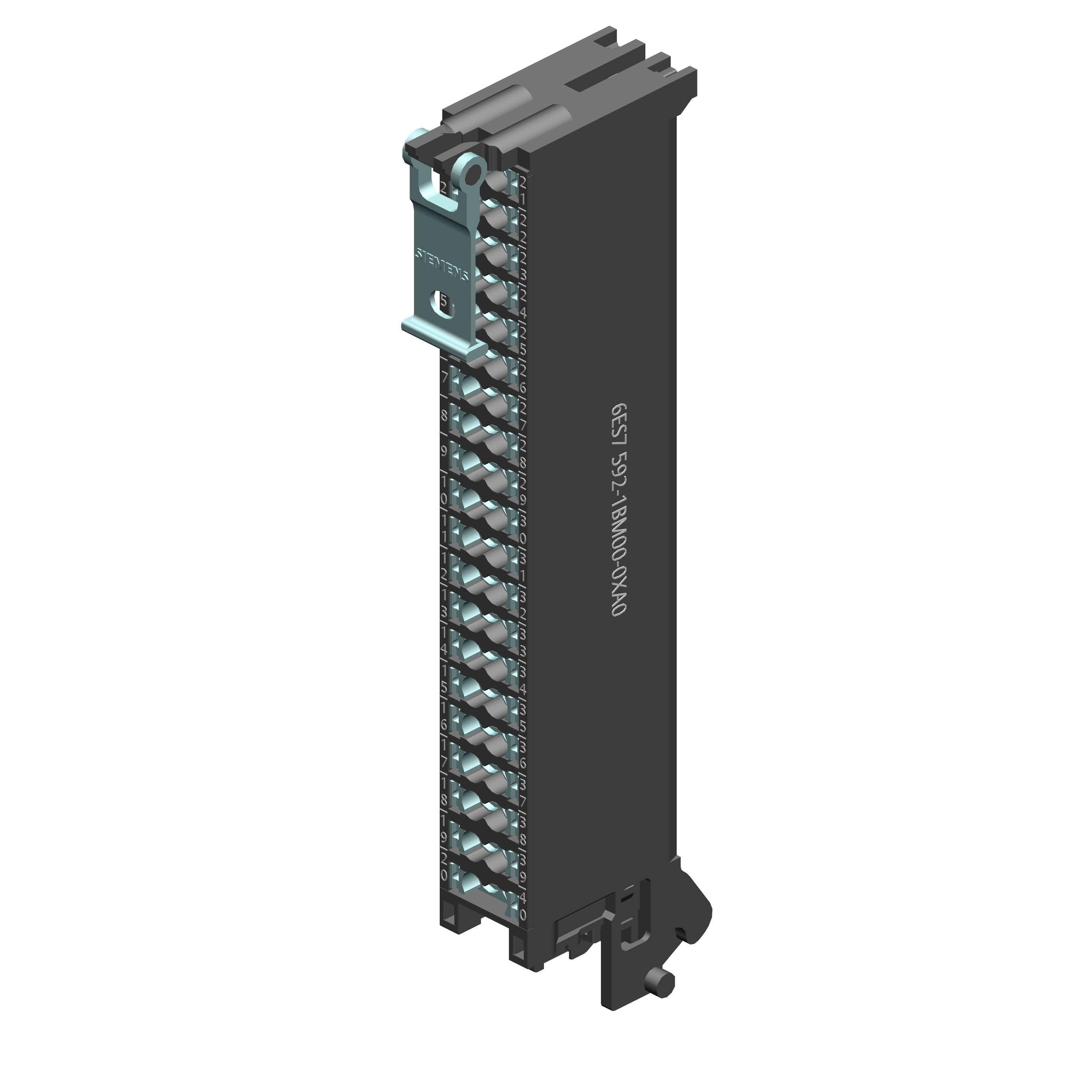 SIEMENS SIE6ES75921BM000XA0 FRONTCONNECTOR PUSH-IN (25MM MOD)